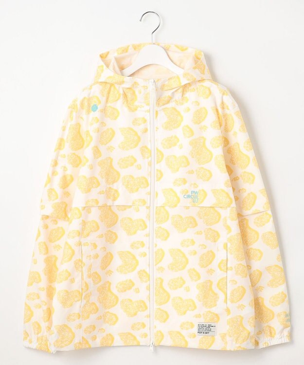 PW CIRCULUS 【撥水加工/ストレッチ】【MEN】アニマルドット2Wayブルゾン  ゴルフ イエロー系5