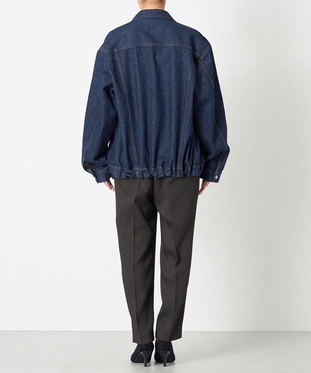 NAVE 【Nave　セットアップ可/洗える】14ozデニム ブルゾン ワンウォッシュ系