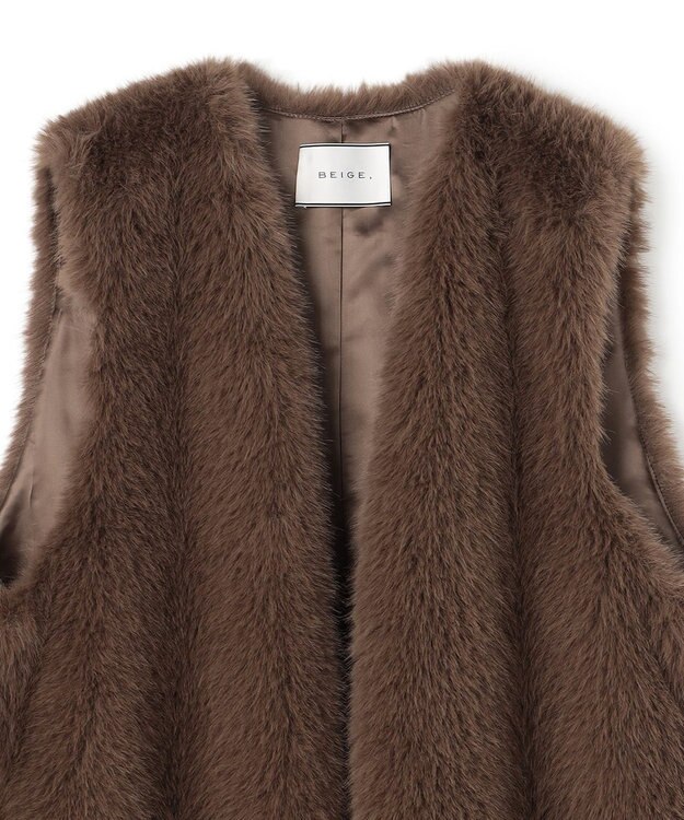 BEIGE， BROOK / ロングファージレ Taupe
