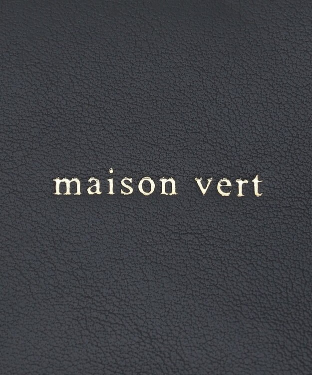 LA BAGAGERIE 【maison vert】 【チェーンチャーム・ミニポーチ付き】2WAYベルトワンショルダー ブラック