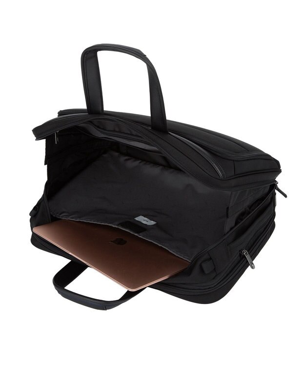 ACE BAGS & LUGGAGE ace. デヴェル ビジネスバッグ  B4サイズ 15.6インチPC収納 26/33L 1320g エキスパンド 20265 ブラック×ネイビー
