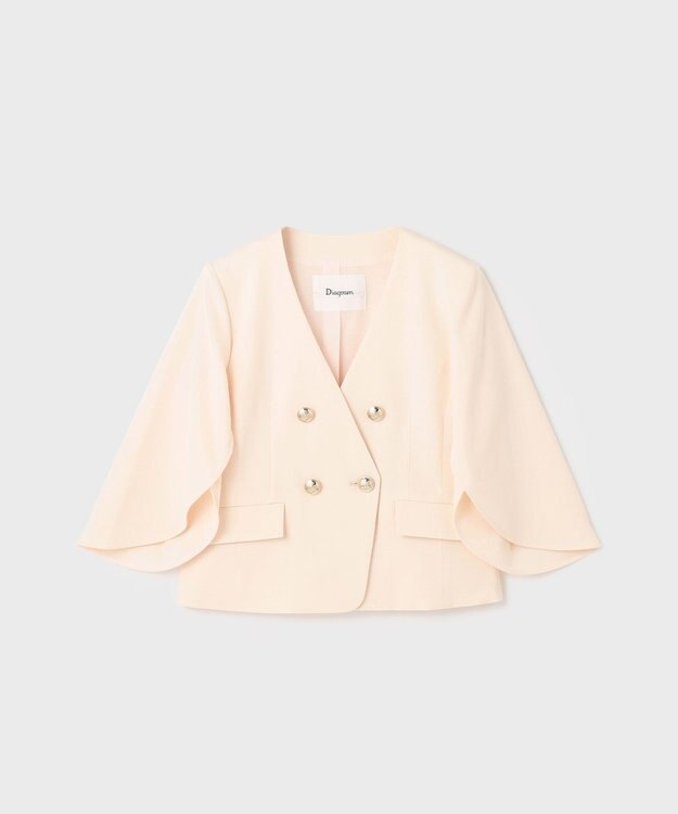 GRACE CONTINENTAL ラップスリーブジャケット キナリ