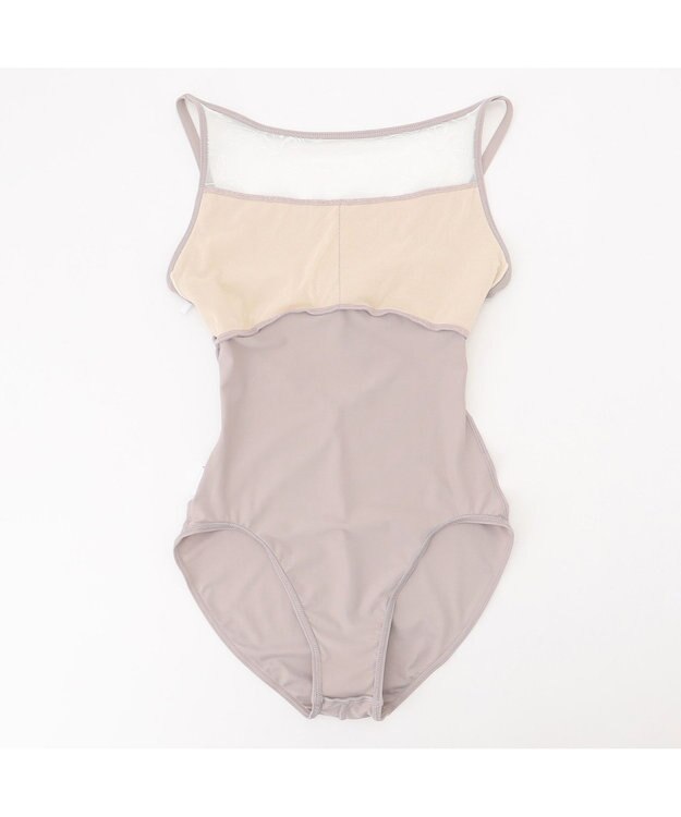 Chacott 【AKANE TAKADA】キャミソールレオタード ベージュ