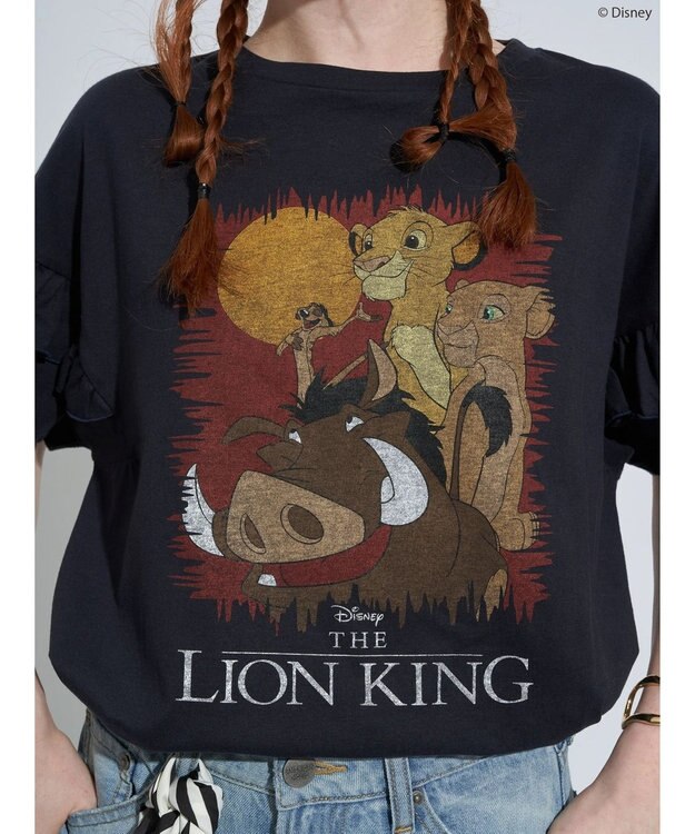 AMERICAN HOLIC フリルＴシャツ／Ｌｉｏｎｋｉｎｇ Navy
