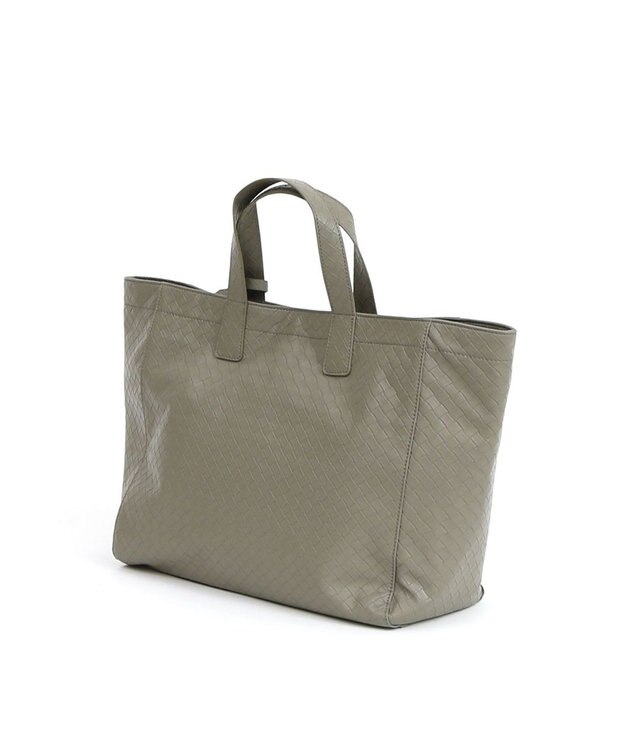 UNBILLION カシュカシュ cachecache / メッシュエンボスA4ショッパートート GY