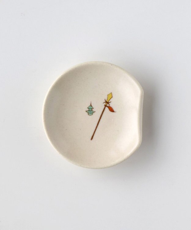 たち吉 【たち吉】七福　箸置〈7個〉 美濃焼 キナリ