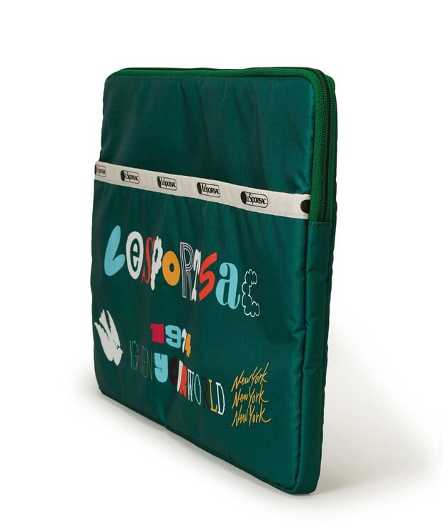 LeSportsac 13 inch Lap Top Case/LSSタイポグラフィPCケース LSSタイポグラフィPCケース