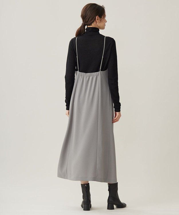 自由区 【洗える】シアーツイストガーゼ カットソー ブラック