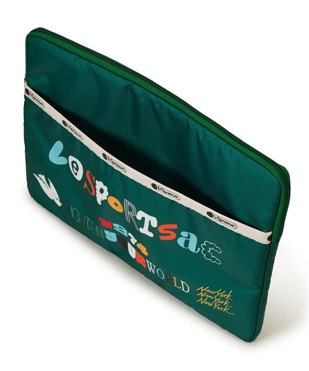 LeSportsac 13 inch Lap Top Case/LSSタイポグラフィPCケース LSSタイポグラフィPCケース