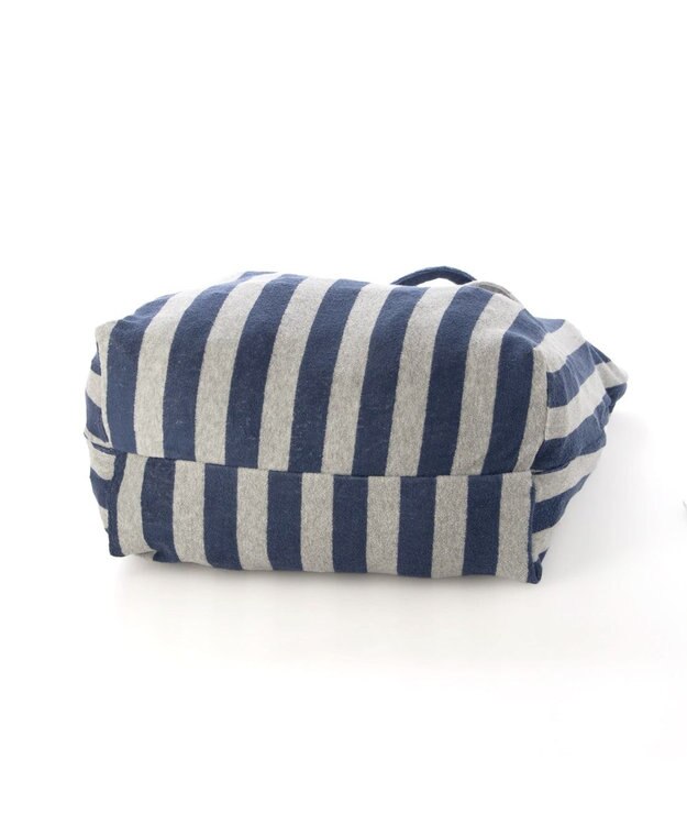 UNBILLION VERYコラボ カシュカシュ cachecache / リングカラビナ付パイルトート ネイビー