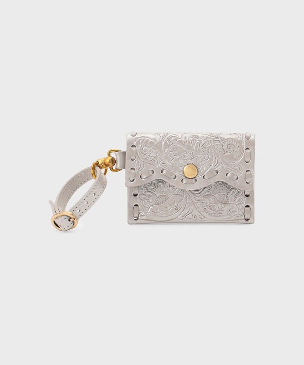 GRACE CONTINENTAL FlapCardHolder シルバー