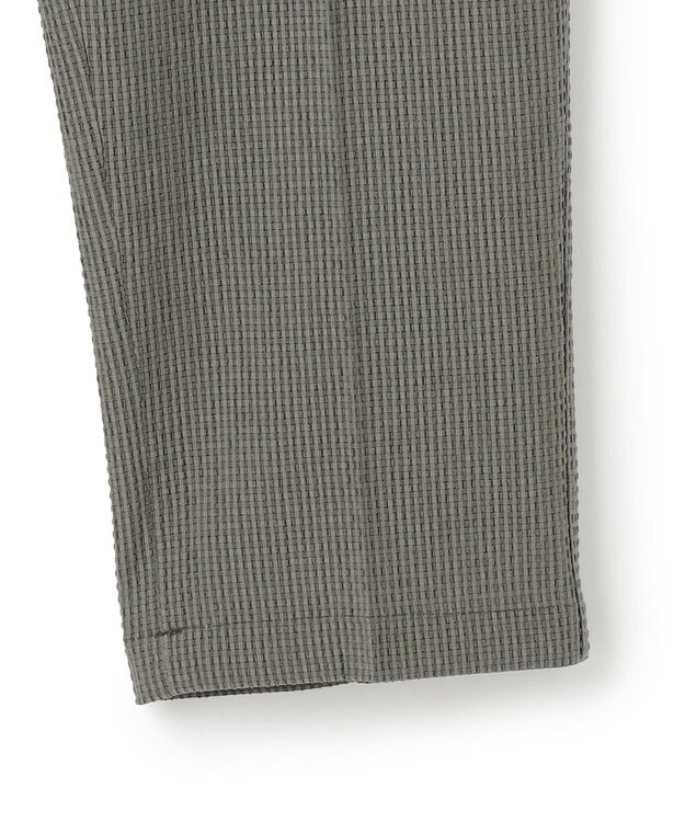JOSEPH HOMME ＜新色追加＞新素材【通気性/ストレッチ】トリコサッカーストレッチ ドロスト付テーパードパンツ /  PEGG CONVERTIBLE 【新色】グレー系