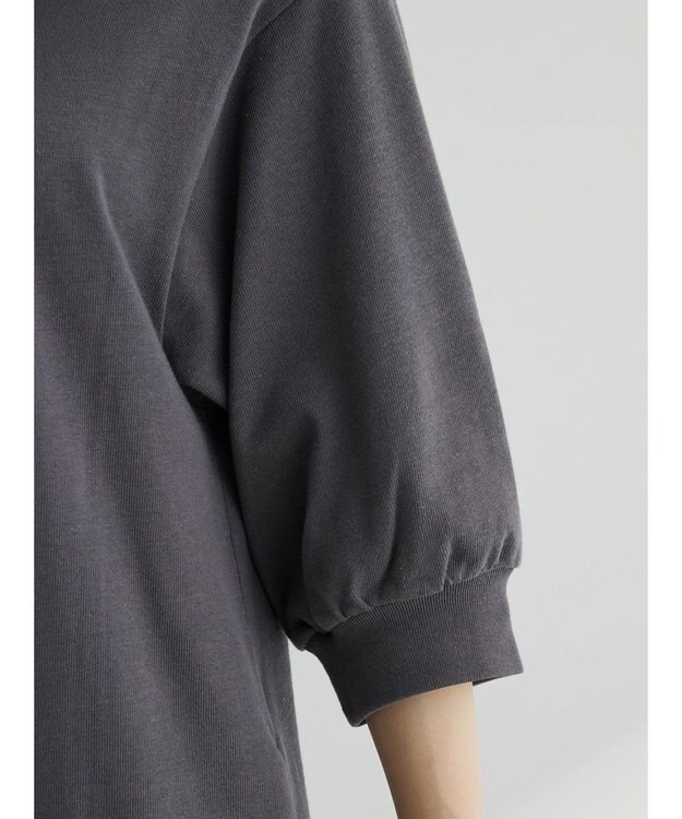 Green Parks ・Ｄｏｕｂｌｅ　Ｆｌａｇｓ　１０ｏｚバルーンソデワンピ Charcoal Gray