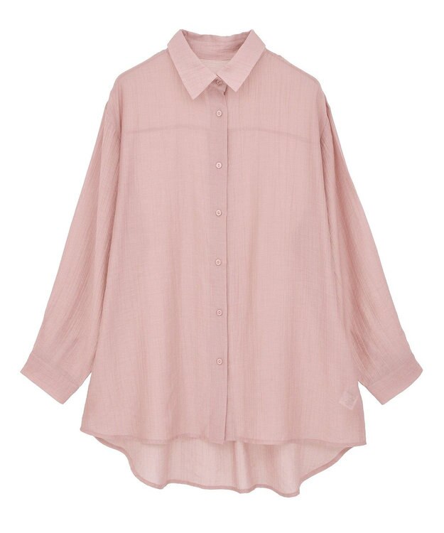 Green Parks ＳＥＴ２点シアーシャツ＋ビスチェ Pink