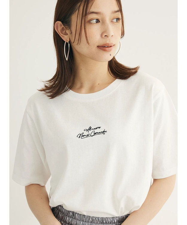 Green Parks アソート筆記体レギュラーロゴＴシャツ C