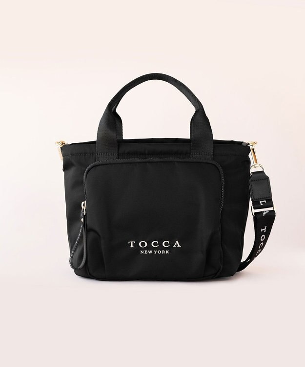 TOCCA 【WEB＆一部店舗限定】METRO NYLON TOTE S トートバッグ S ブラック系