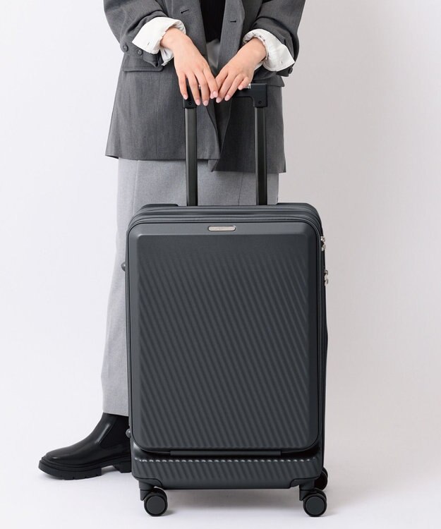ACE BAGS & LUGGAGE W&.Day/Night ピーロ スーツケース 52L 05422 ダブルアンドデイナイト ブラック