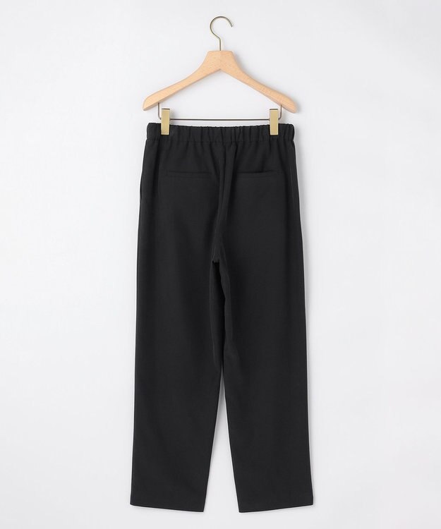 組曲 【先行予約】スムースクロス テーパードパンツ ブラック系