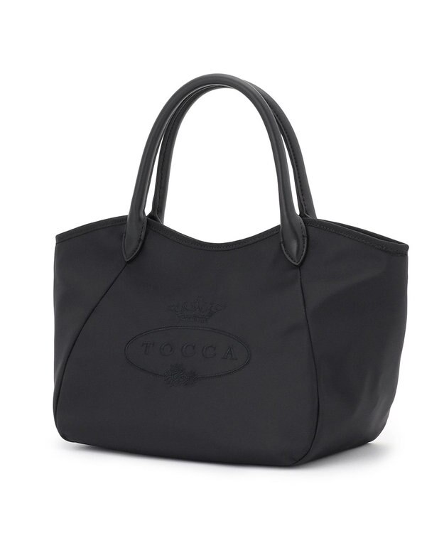 TOCCA TOUCH OF CRESTA NYLON TOTE ナイロントートバッグ【星風まどかさん着用】 ブラック系