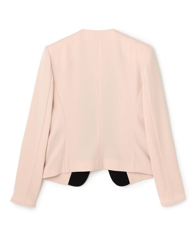 BEIGE， 【セットアップ対応】CINDY / ダブルカラージャケット Nude x Black