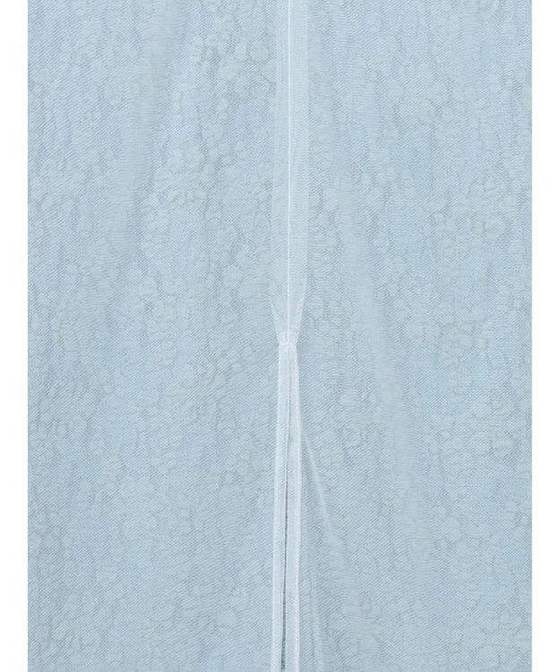 Te chichi レース×チュールレイヤードスカート ブルー