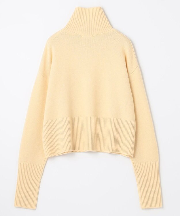 NAVE ウールカシミヤ ハイネック ライトイエロー系