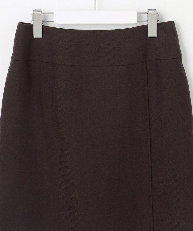 自由区 L ライトリバー スカート ダークブラウン系