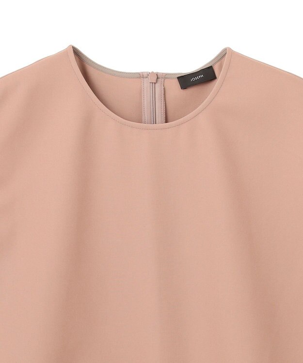 JOSEPH 【洗える】ボイルコットン　ブラウス Frozen Mocha