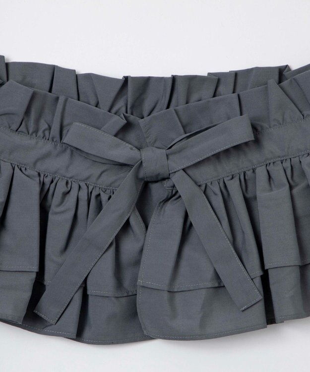 WEGO マルチWAY付けフリル グレー