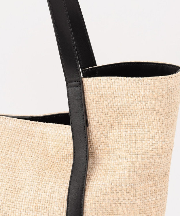 23区 【CLASSY.6月号掲載/Oggi4月号掲載】雑材 トートバッグ ブラック系