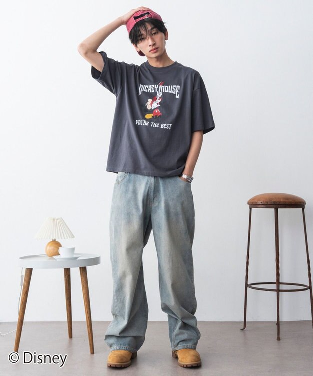 WEGO 【ディスニー/マーベル/スター・ウォーズ/ユニセックス着用ITEM/SMLサイズ展開】キャラクターズグラフィックT2（SS） 柄3