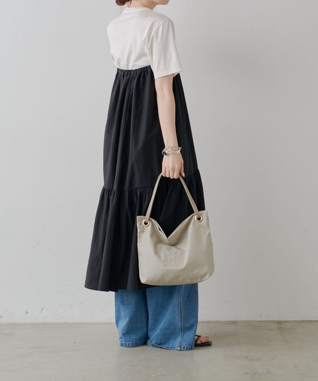 russet コーデュラナイロン3WAYトートバッグ(CE-1662) L.Greige