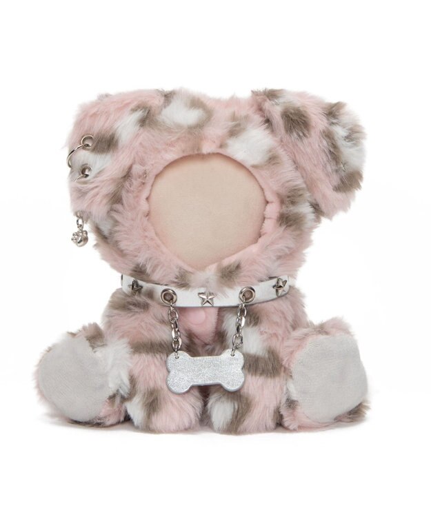 WEGO 【痛バ＆推し活グッズ】ぬいおすわりわんこ15cm ライトピンク