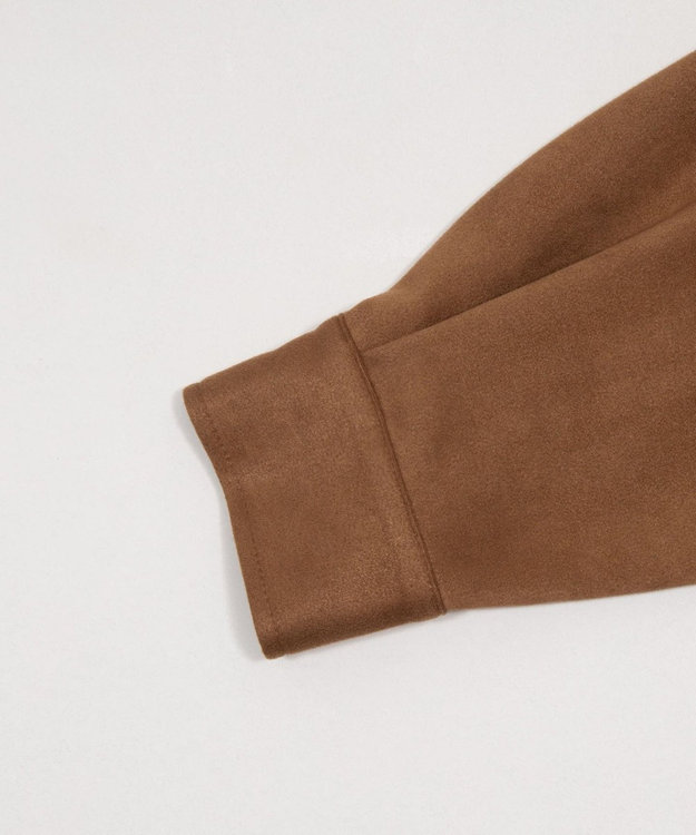 WEGO スウェードポンチジャケット ベージュ