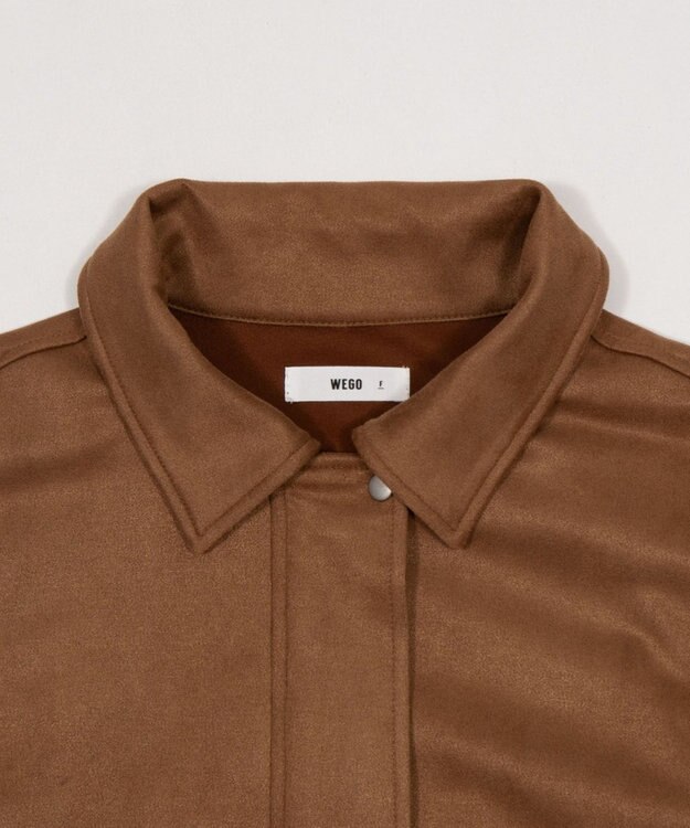 WEGO スウェードポンチジャケット ベージュ