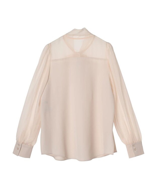 earth music&ecology シアードッキングブラウス Orange