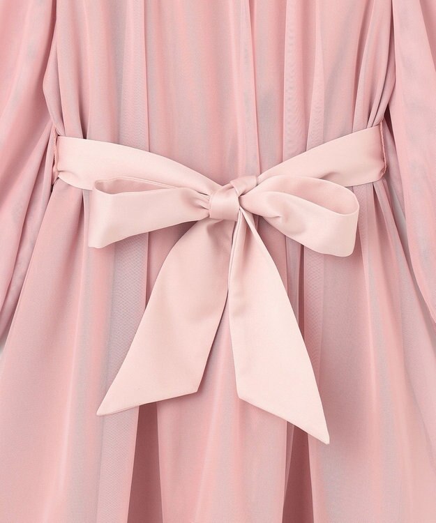 組曲 KIDS 【110-140㎝】チュールフレア ドレス ピンク