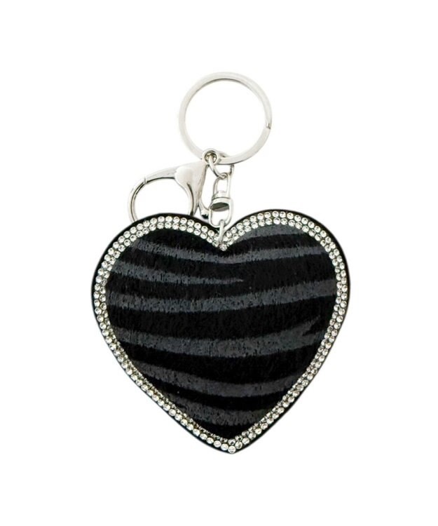 WEGO キラキラハートキーホルダー 柄2