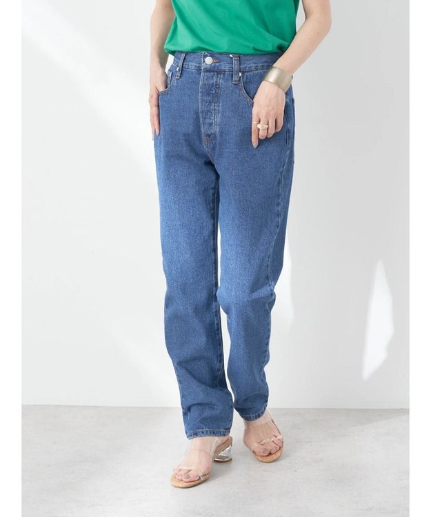 earth music&ecology ストレートフィットデニム Indigo