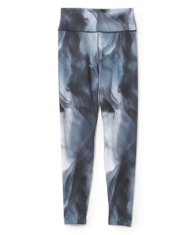 Chacott Chacott BALANCE インクアートプリントレギンス ブラックＰＴ