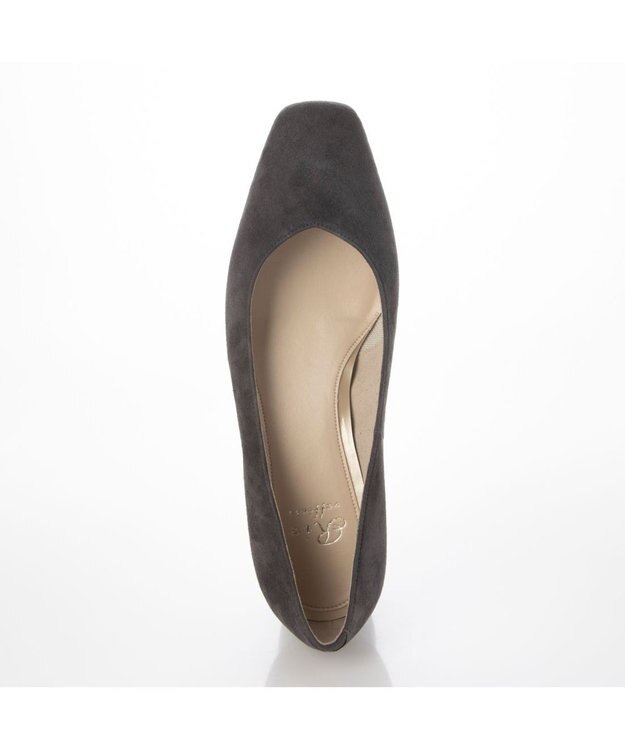 Riz raffinee <Riz raffinee>スクエアトゥプレーンパンプス グレースエード