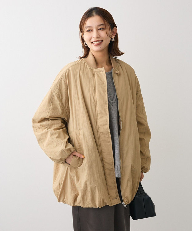 Green Parks ミディ丈ディフォームＭＡ－１ Beige