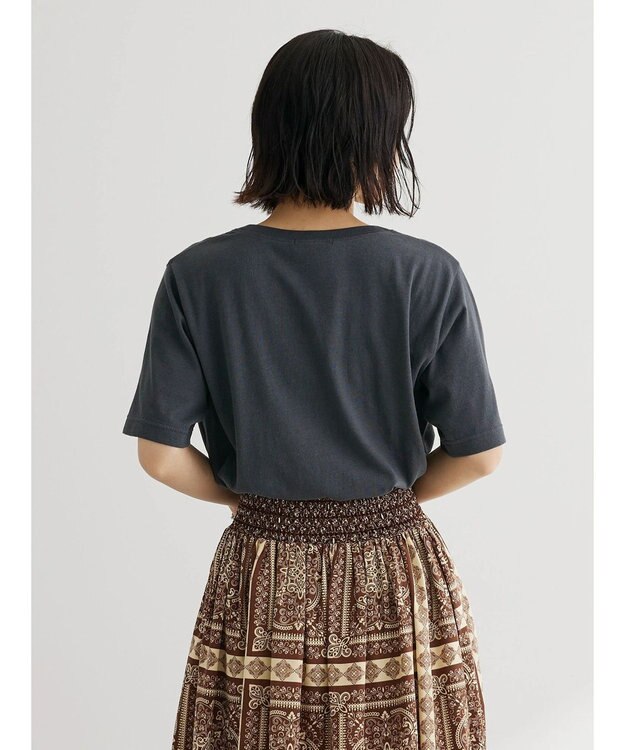 Green Parks 筆記体レギュラーＴシャツ Dark Gray