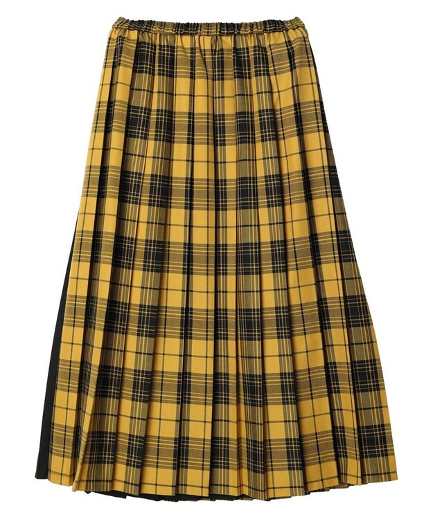 AMERICAN HOLIC アソートチェックプリーツスカート Yellow