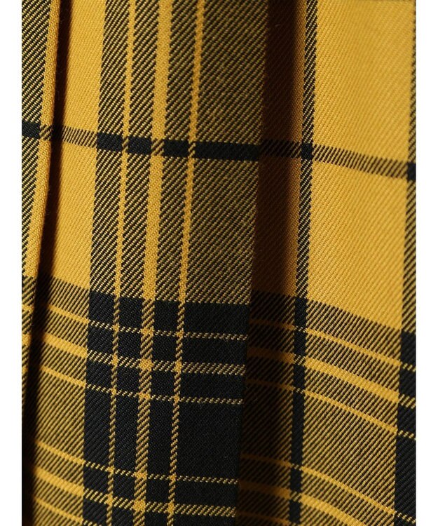 AMERICAN HOLIC アソートチェックプリーツスカート Yellow