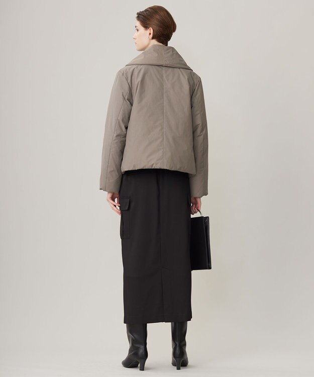 ICB 【CLASSY.1月号掲載】ADSダウン ショートコート ドーングレー系