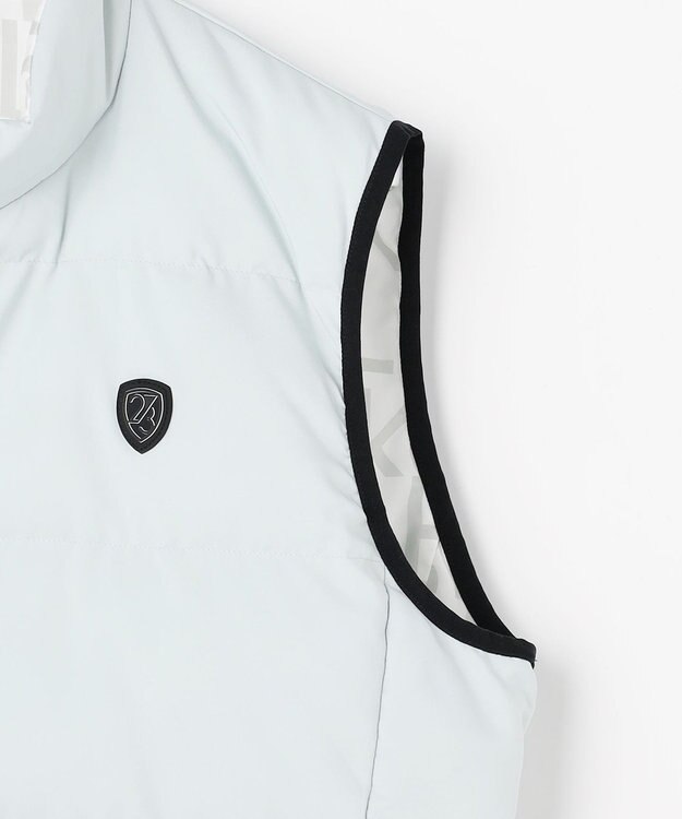 23区GOLF 【MEN】中綿リバーシブルベスト ライトグレー系