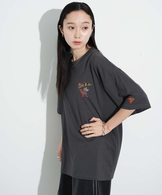 WEGO 【ユニセックス着用ITEM/綿100％/MLサイズ展開】TOM＆JERRY×WARNER　Tシャツ 柄1