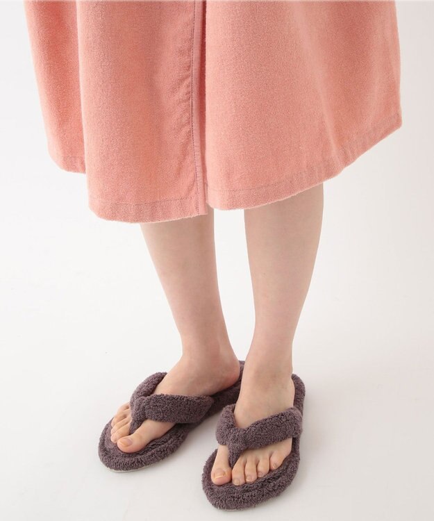 UCHINO エアリータッチ ラグランレディスローブ オレンジ