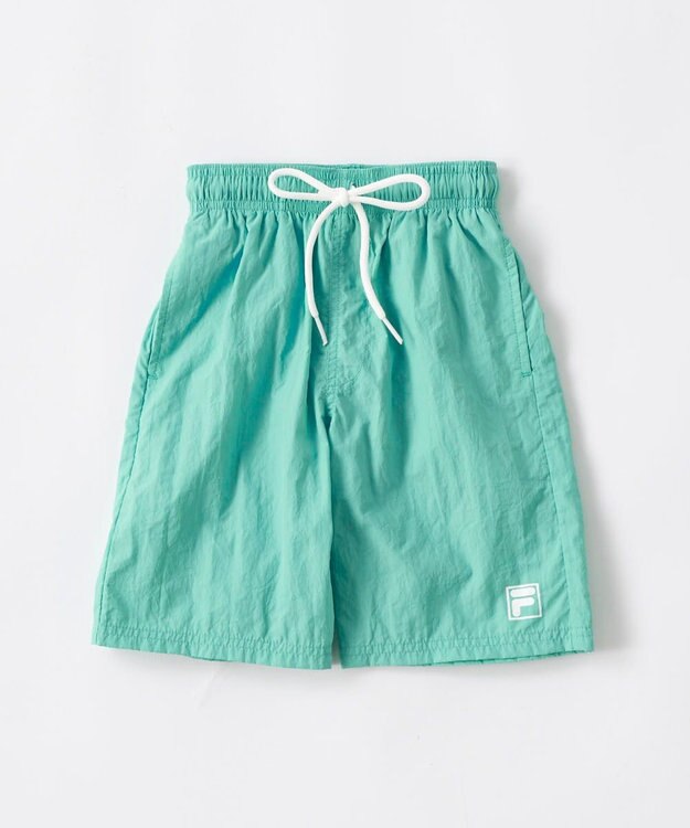 OP／FILA 【FILA】ワンポイントロゴサーフパンツ ミント